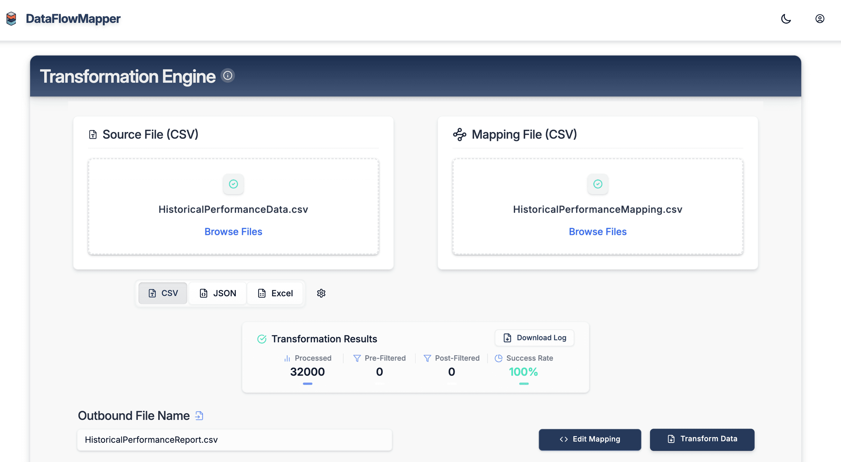 DataFlowMapper Interface