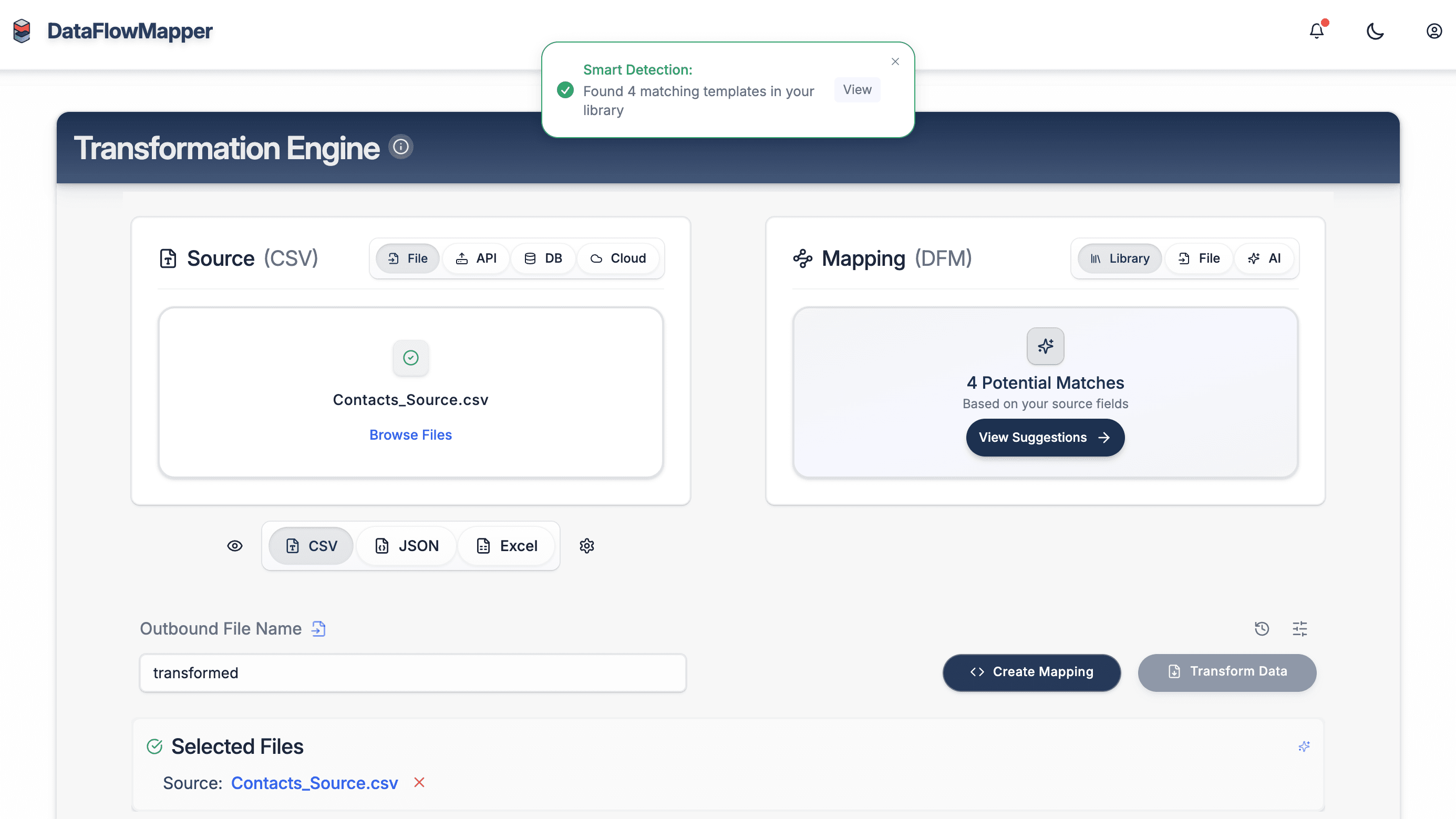 DataFlowMapper Interface